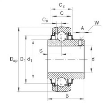 підшипник GY1014-KRR-B-AS2/V INA