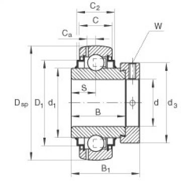 підшипник GE20-KRR-B INA