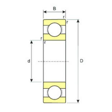 підшипник SS 61900 ISB