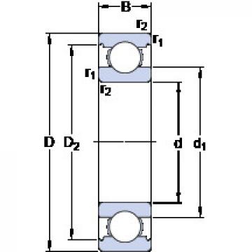 підшипник 6018 SKF