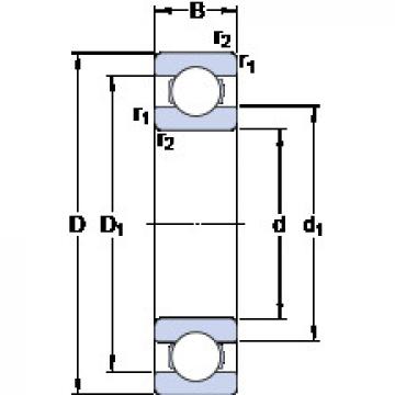 підшипник 608/500 MA SKF