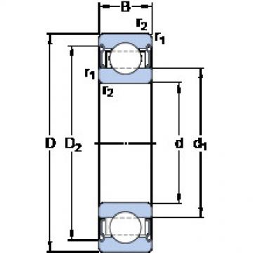 підшипник 6311-2Z/VA208 SKF