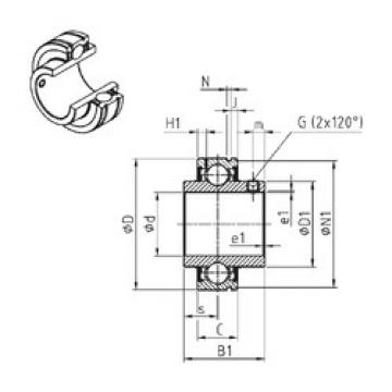 підшипник CUC207-22 SNR