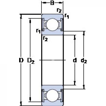 підшипник W 627-2RS1 SKF