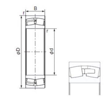 підшипник 23028AX NACHI