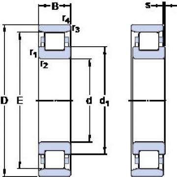 підшипник N 210 ECP SKF