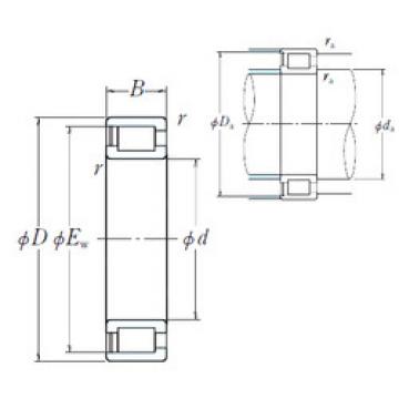 підшипник NCF1834V NSK