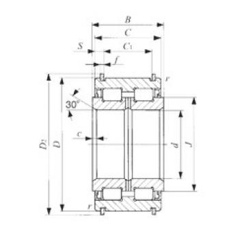 підшипник NAS 5010ZZNR IKO