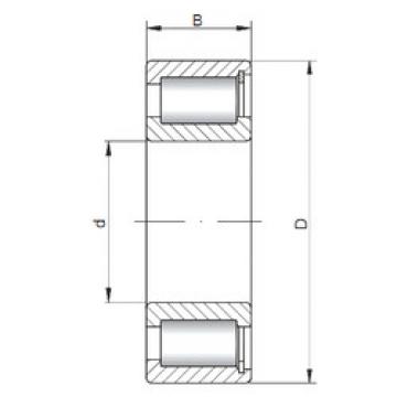 підшипник NCF2916 V ISO