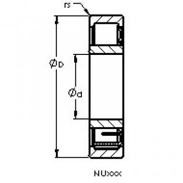 підшипник NU2209 E AST