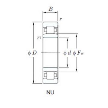 підшипник NU2220R KOYO