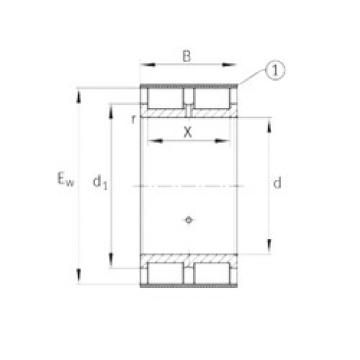 підшипник RSL185004-A INA