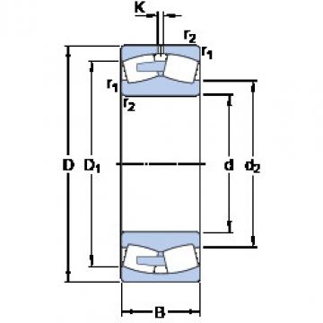 підшипник 238/1180 CAFA/W20 SKF