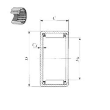 підшипник BAM 3012 IKO