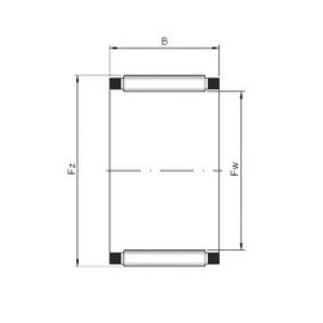 підшипник K15x21x21 CX