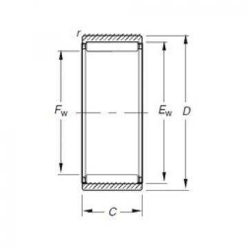 підшипник RNAO40X50X34 Timken