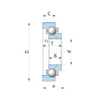 підшипник BA180-4BWSA NSK