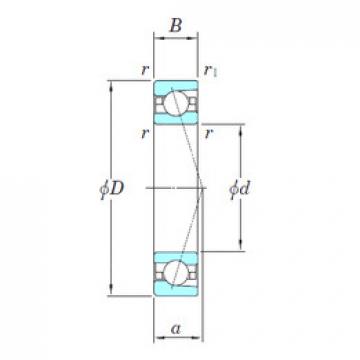 підшипник 3NCHAC028C KOYO