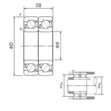 підшипник 7316BDT NACHI