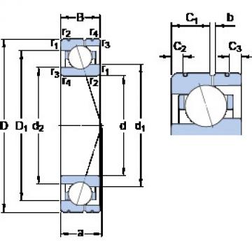 підшипник 71909 ACE/P4AL SKF