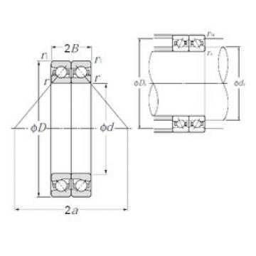 підшипник HTA938DB NTN