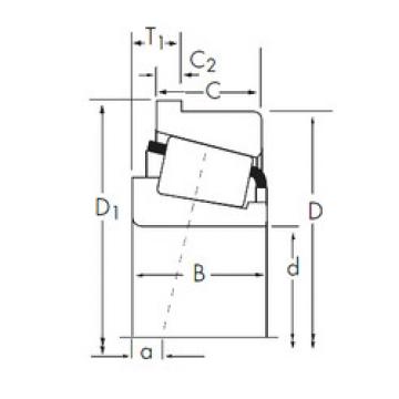 підшипник 16143/16284-B Timken