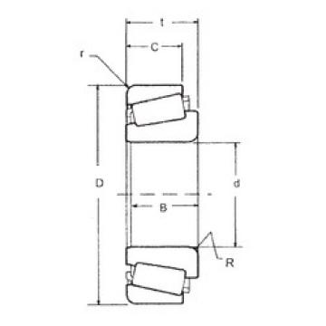 підшипник 30318D FBJ