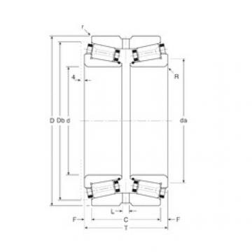 підшипник 110055/110098XG Gamet