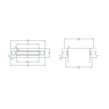 підшипник 51192F SKF