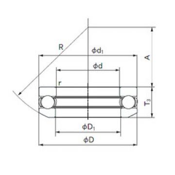 підшипник 53209 NACHI