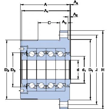 підшипник FBSA 208 A/QFC SKF