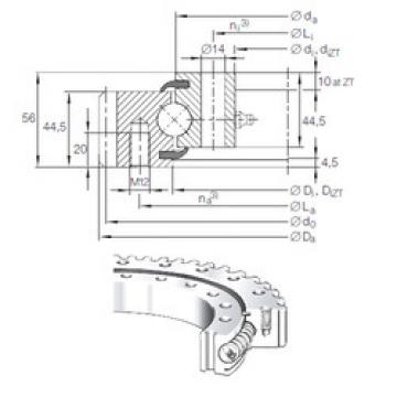 підшипник VSA 20 0944 N INA