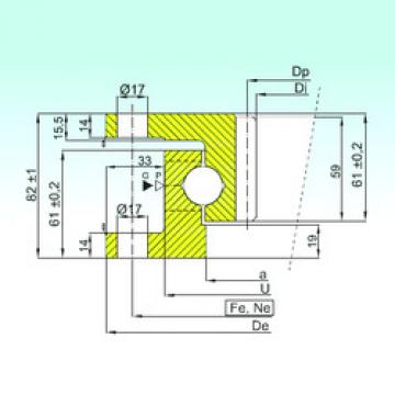 підшипник ZK.22.0500.100-1SN ISB