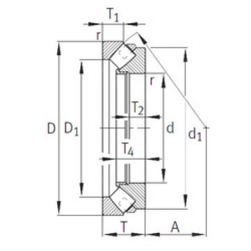 підшипник 293/530-E1-MB INA