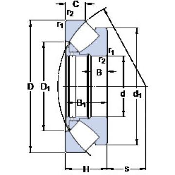 підшипник 29252 SKF