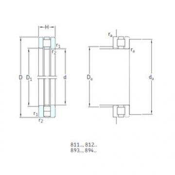 підшипник 89416M SKF