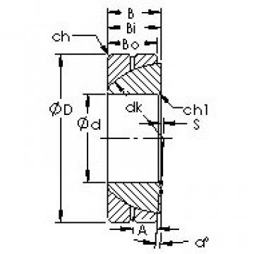 підшипник GAC170S AST