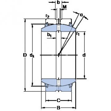 підшипник GE 300 ES-2LS SKF