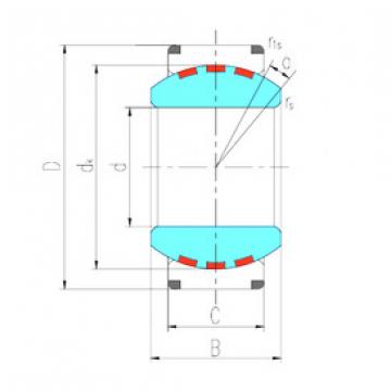 підшипник GEH120XF/Q LS