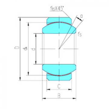 підшипник GEFZ11T LS