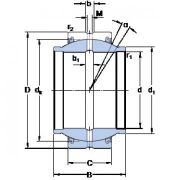 підшипник GEZM 500 ES-2LS SKF