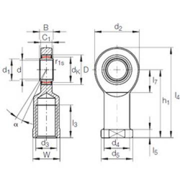 підшипник GIR 50 UK-2RS INA