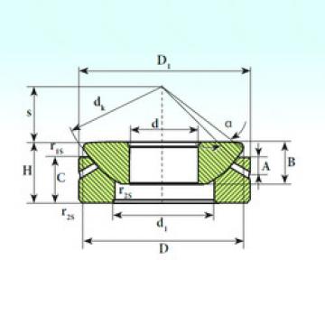 підшипник GX 17 S ISB