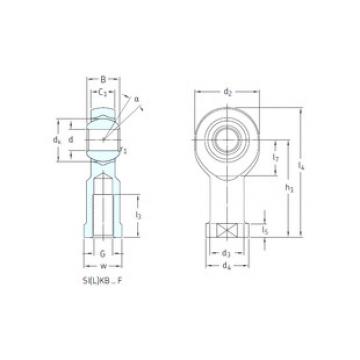 підшипник SIKB20F SKF