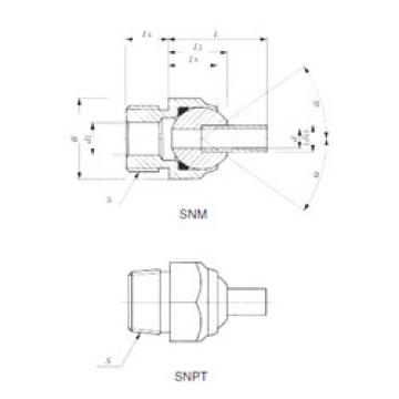 підшипник SNPT 3/8-70 IKO