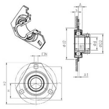 підшипник ESPFT207 SNR