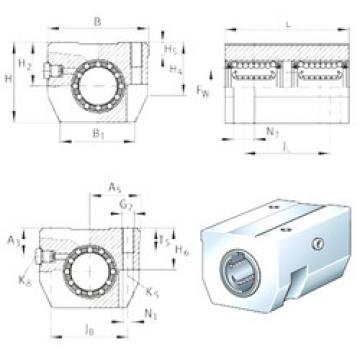 підшипник KTHK20-B-PP-AS INA