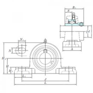 підшипник NAPK205-14 KOYO