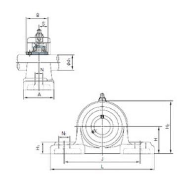 підшипник UCEP207 NACHI