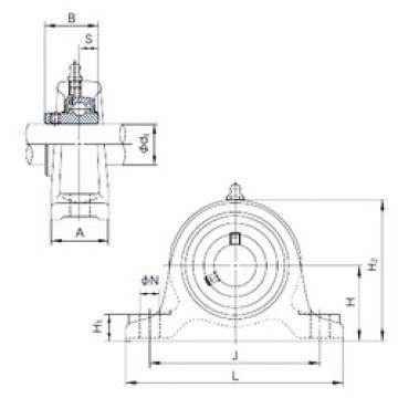 підшипник UCIP319 NACHI